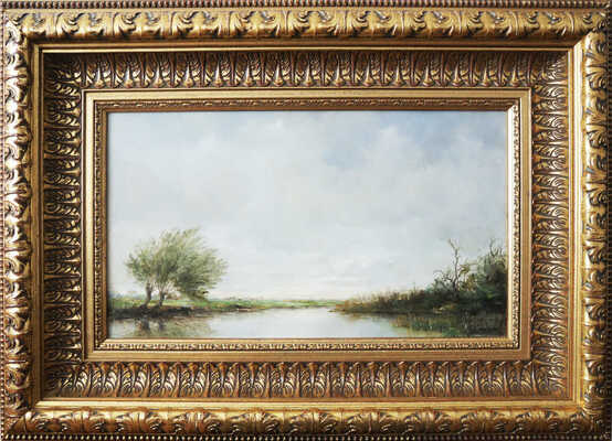 Неизвестный художник (подпись И. Ендогуровъ). Пейзаж 